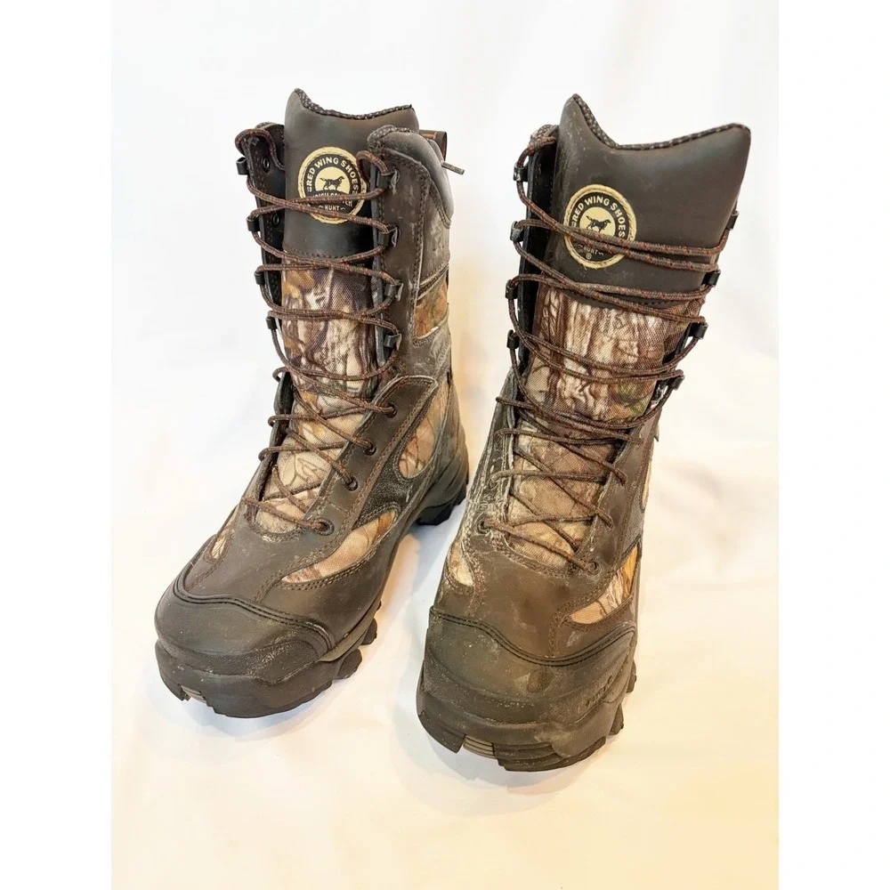 Irish Setter Hunting Boot 800 Gm Thinsulate Ultra Dry Waterproof Camo Mens Sz 8D